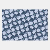 Mitternachtsblüte - geschenkpapier set (Vorderseite 2)