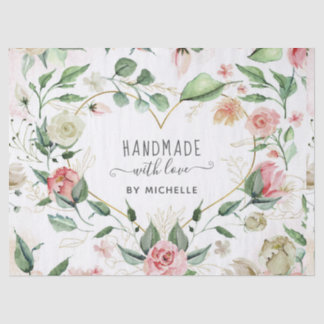 Mitternachtsblüte handgefertigt mit Liebe Seidenpapier