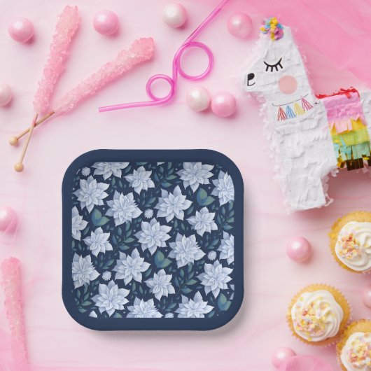 Mitternachtsblüte - pappteller (Party)