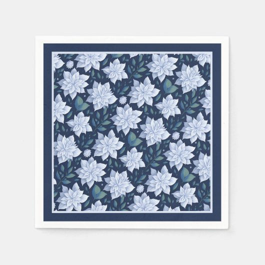 Mitternachtsblüte - serviette (Vorderseite)