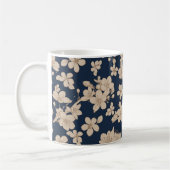 Mitternachtsblüte-Tasse Kaffeetasse (Links)