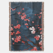 Mitternachtsblüten Decke (Vorderseite Vertikal)