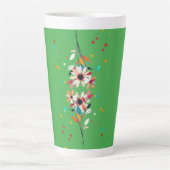 Mitternachtsblüten - Farbgerüchte Florales Echo in Milchtasse (Vorderseite)