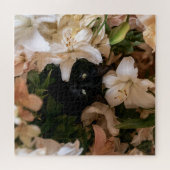 Mitternachtsblüten Katzen Puzzle (Horizontal)