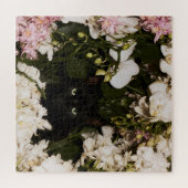 Mitternachtsblüten Katzen Puzzle (Horizontal)