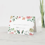Mitternachtsblütenquelle Blumenzwiebelplatz Karte (Vorderseite)