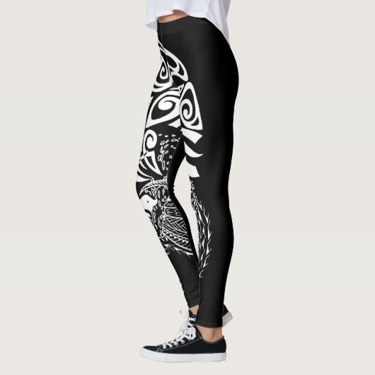 Mitternachtsbrandung Leggings (Links)