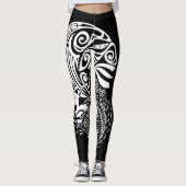 Mitternachtsbrandung Leggings (Vorderseite)