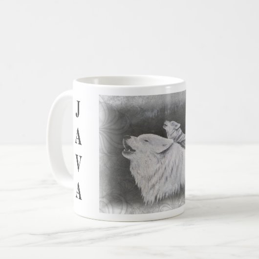 Mitternachtschor-Tasse Kaffeetasse (Vorderseite Links)