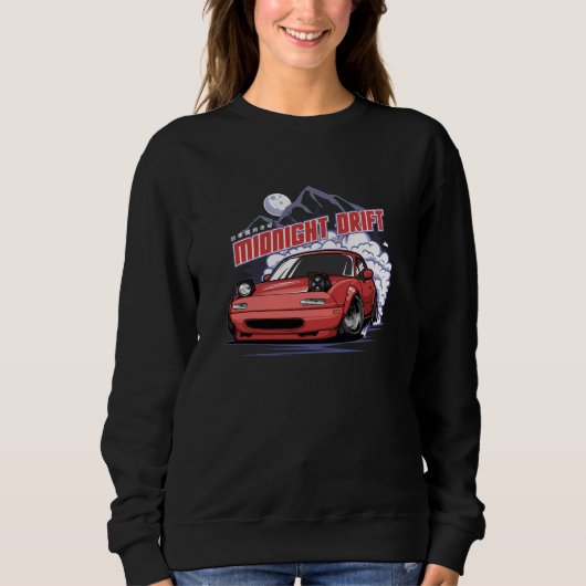 Mitternachtsdrift Sweatshirt (Vorderseite)