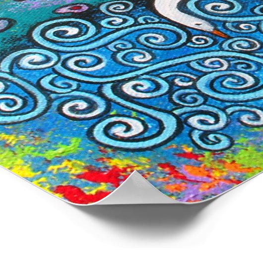 Mitternachtsdrucke Poster (Ecke)