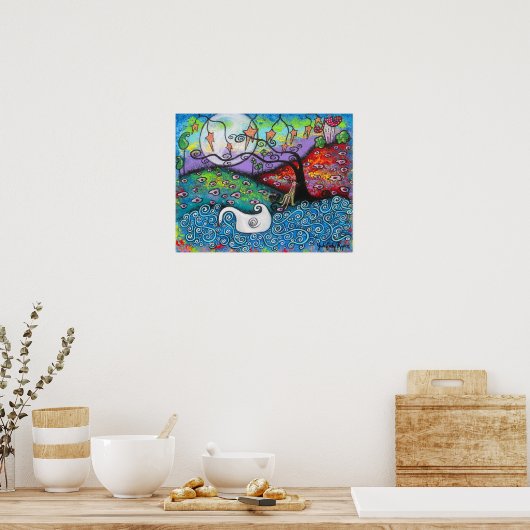 Mitternachtsdrucke Poster (Küche)