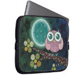 Mitternachtseulen-Laptop-Hülse Laptopschutzhülle (Vorne Rechts)