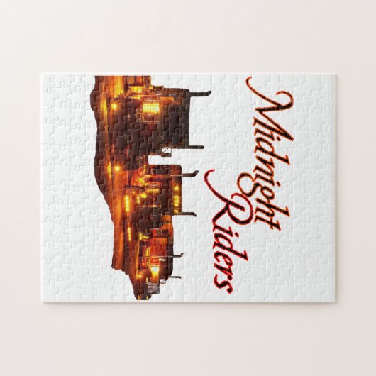 Mitternachtsfahrer Puzzle (Horizontal)