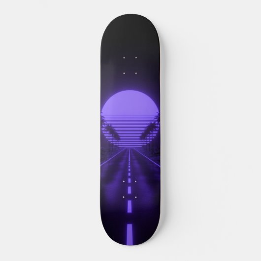 Mitternachtsfahrt  skateboard (Vorderseite)