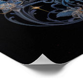 Mitternachtsfeier: Ein Himmelsblut Poster (Ecke)