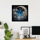 Mitternachtsfeier: Ein Himmelsblut Poster (Heimbüro)