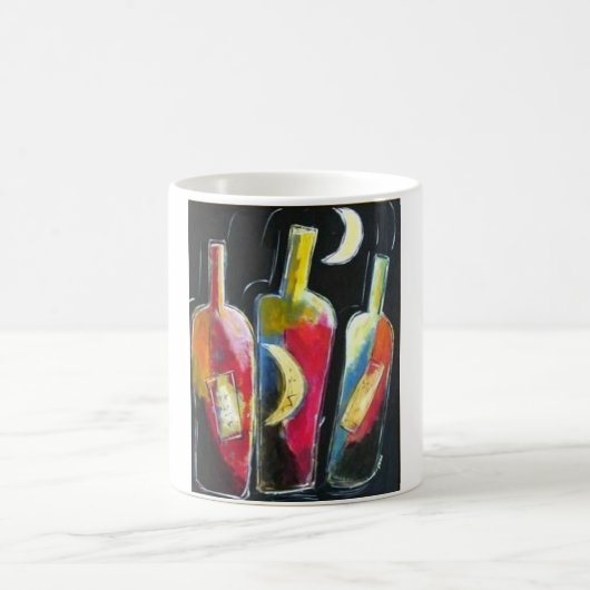 Mitternachtsfeier Kaffeetasse (Mittel)