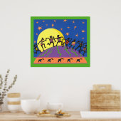 Mitternachtsfest Poster (Küche)