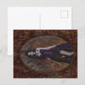 Mitternachtsfeuer Postkarte (Vorne/Hinten)