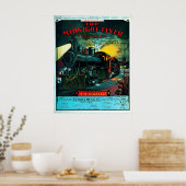Mitternachtsflieger - Druck Poster (Küche)