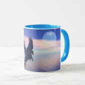 Mitternachtsflug Tasse (VorderseiteRechts)