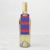 Mitternachtsfunken und Flitterglanz Flaschenanhänger (Auf Flasche)