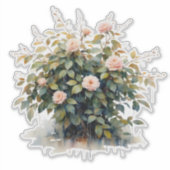 Mitternachtsgarten aufkleber (Vorderseite)