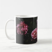 Mitternachtsgarten, dunkle Blumen, Tasse (Links)