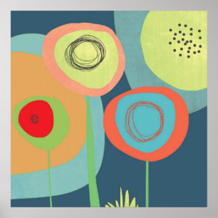 Mitternachtsgarten Poster