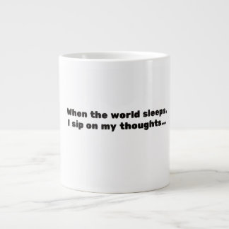 „Mitternachtsgedanken“ Jumbo-Tasse