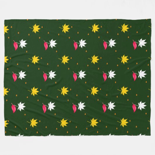 Mitternachtsgedichte Fleecedecke (Vorderseite (Horizontal))