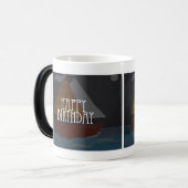 Mitternachtsgel - Tasse zum Geburtstag (Vorderseite Links)