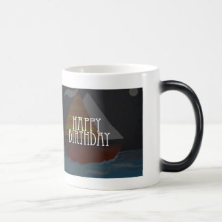 Mitternachtsgel - Tasse zum Geburtstag