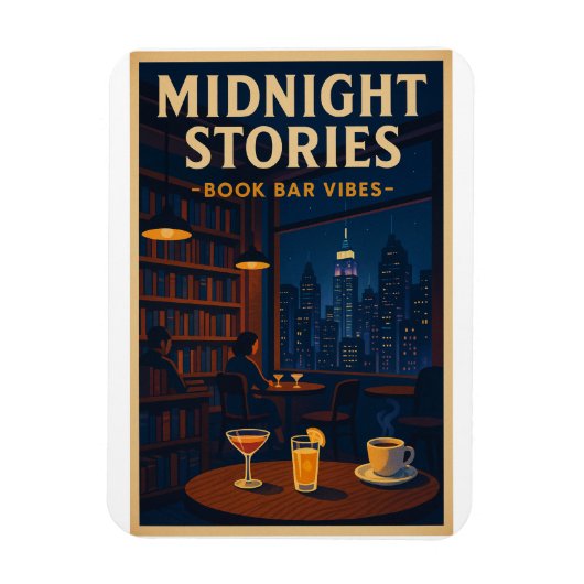 Mitternachtsgeschichten - Bar buchen Magnet (Vertikal)