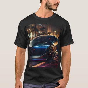 Mitternachtsgeschwindigkeit: Ein hyperrealistische T-Shirt