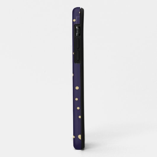 MitternachtsGlitzer iPhone Fall Case-Mate iPhone Hülle (Hinten/Links)