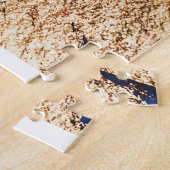 Mitternachtsgold: Abstrakte Eleganz Puzzle (Seite)
