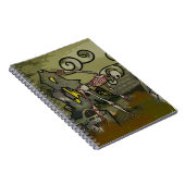 Mitternachtsgraveyard Whimsical JOURNAL Notizblock (Rechte Seite)