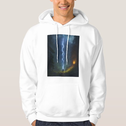 "Mitternachtshadow Bolt-T - Shirt" Hoodie (Vorderseite)