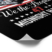 Mitternachtshammer B-2 Stealth Jet Operation Mitte Poster (Ecke)