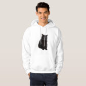 Mitternachtskatze Hoodie (Vorne ganz)