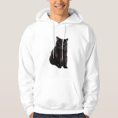 Mitternachtskatze Hoodie (Vorderseite)