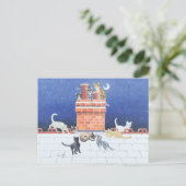 Mitternachtskrankheit Postkarte (Stehend Vorderseite)