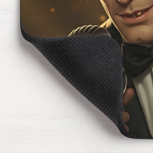 Mitternachtskronen Mousepad (Ecke)