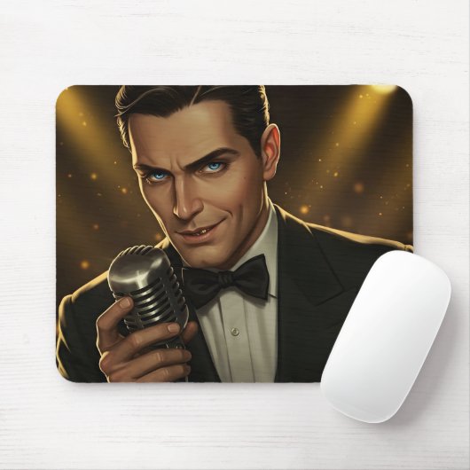 Mitternachtskronen Mousepad (Mit Mouse)