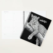 Mitternachtsleopard, Wildlife-Illustration Planer (Anzeige)
