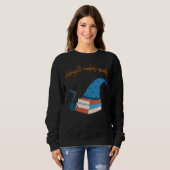 Mitternachtslesergesellschaft Cozy Buchliebhaber-D Sweatshirt (Vorne ganz)