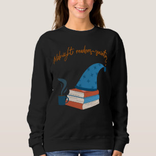 Mitternachtslesergesellschaft Cozy Buchliebhaber-D Sweatshirt