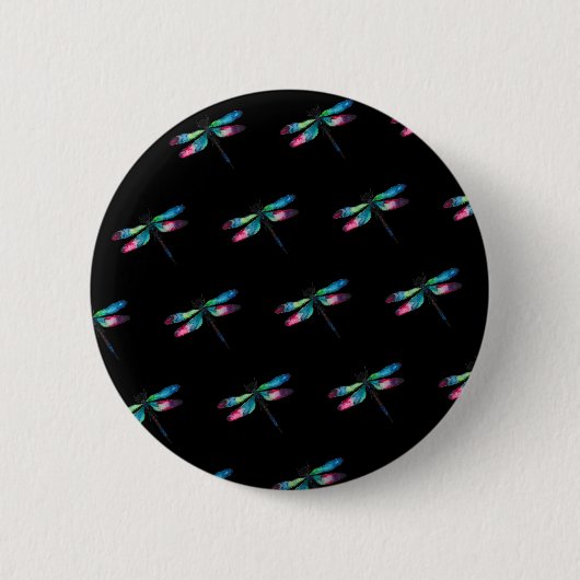 Mitternachtslibellen Button (Vorderseite)